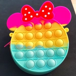 Girls Silicone Mickey Mouse messenger Bag for Sale